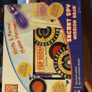 Secret spy mission gear